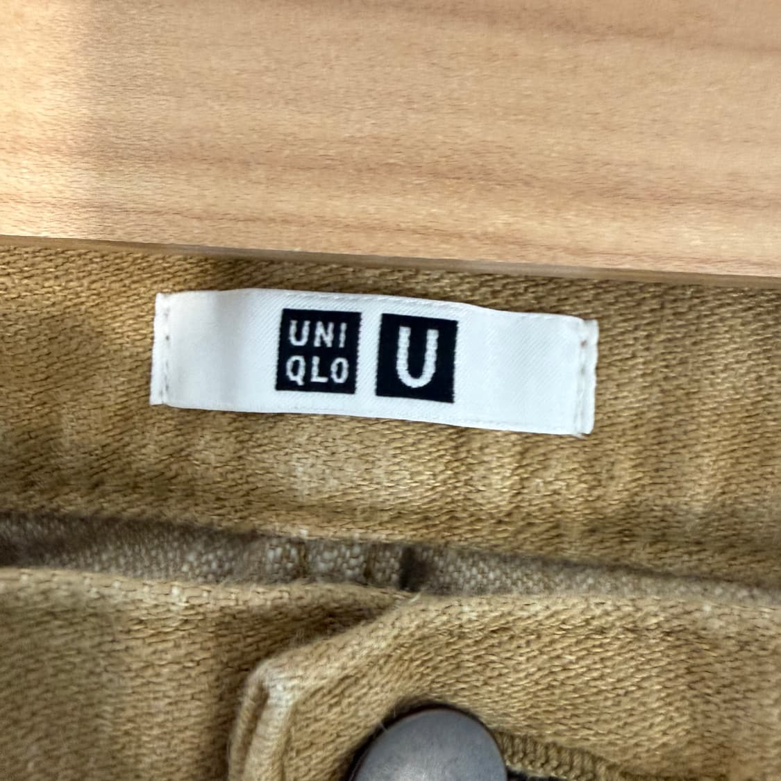 유니클로 U 베이지 데님 팬츠 31 상품이미지4