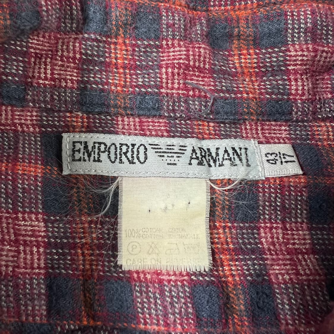 엠포리오 아르마니 체크 셔츠 상품이미지5