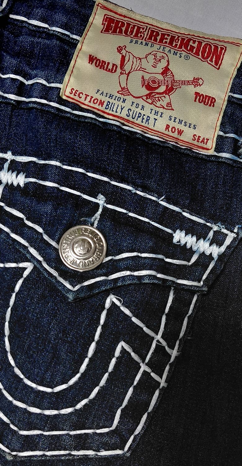 트루릴리전 빌리 슈퍼 T - Made in USA (사이즈 30) 상품이미지9