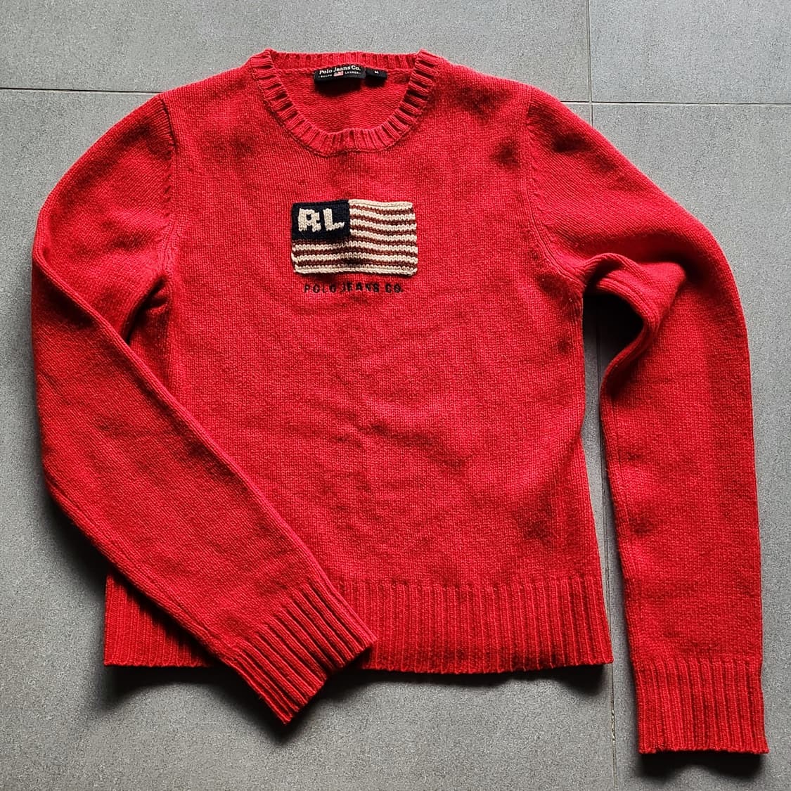 폴로 여성 니트 (예쁜 빨강 니트) 상품이미지4