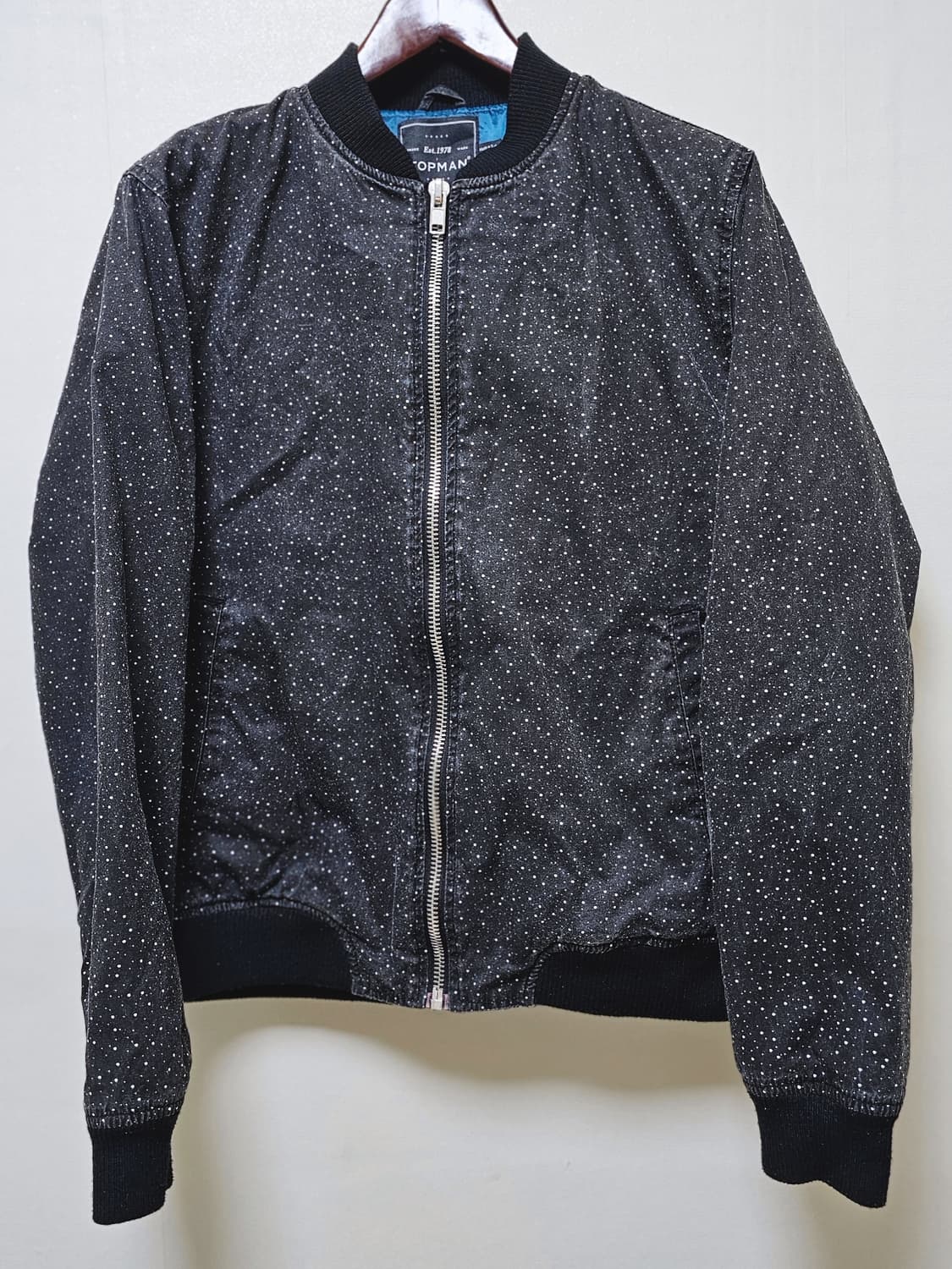 TOPMAN 도트 블루종 상품이미지1