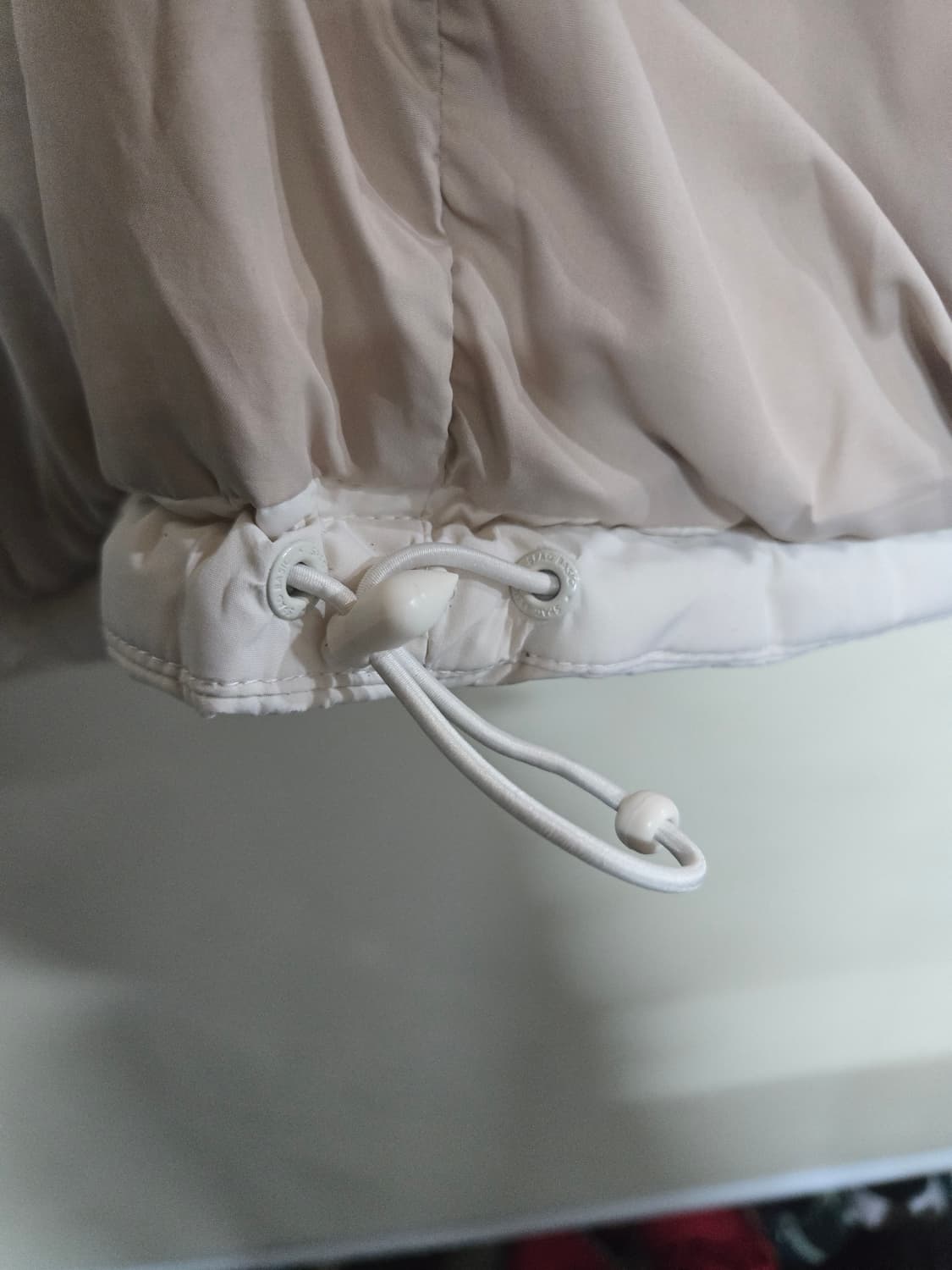 스파오 여성 아이보리 솜 패딩 L 상품이미지4