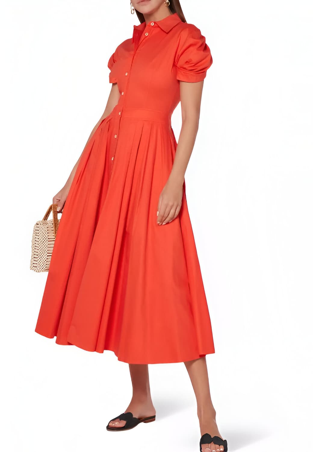 마이클코어스 컬렉션 레드 셔츠 드레스 (새상품) 상품이미지2