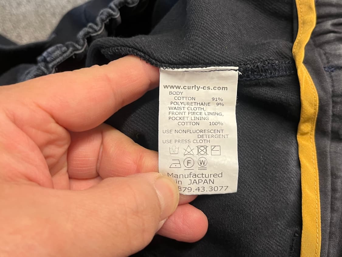 [34] CURLY 컬리 밴딩 코튼팬츠 3 상품이미지4