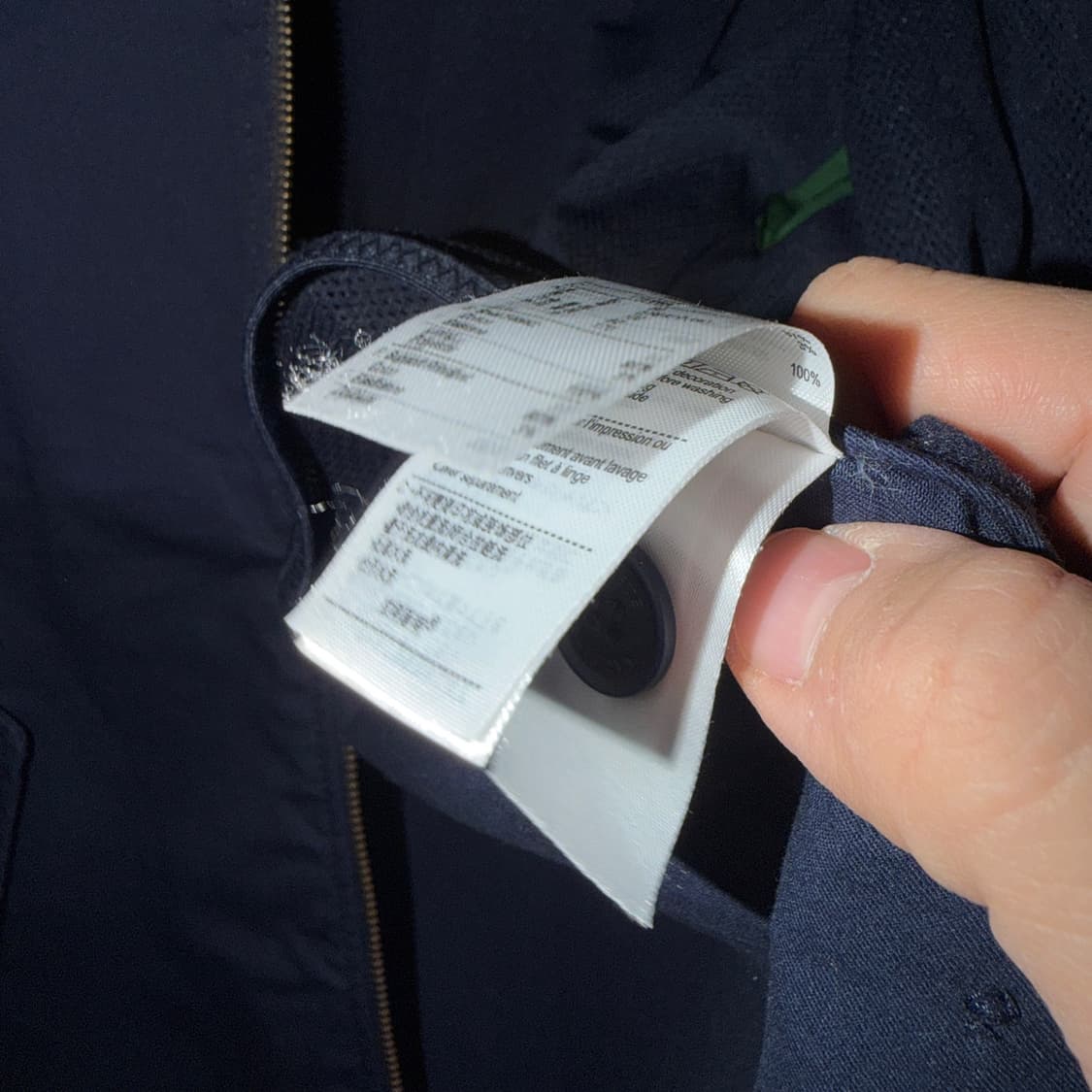 라코스테 남성 블루종 점퍼 50 (남성 100-슬림 105정도) 상품이미지9