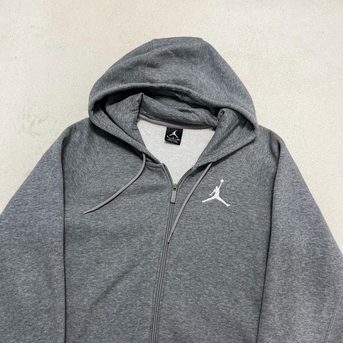 Jordan Grey Zip Hoodie 상품이미지5