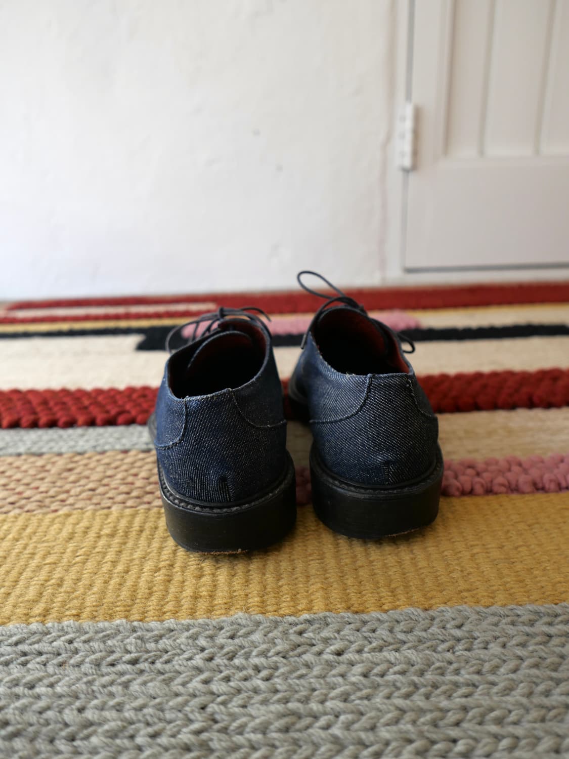 드리스 반 노튼 데님 더비 슈즈 상품이미지3