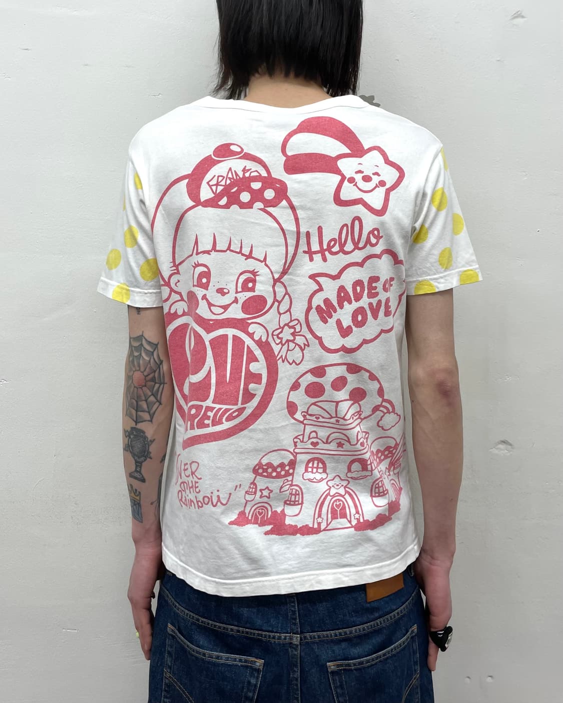 Love Yellow Dot Eye T-shirt  상품이미지2