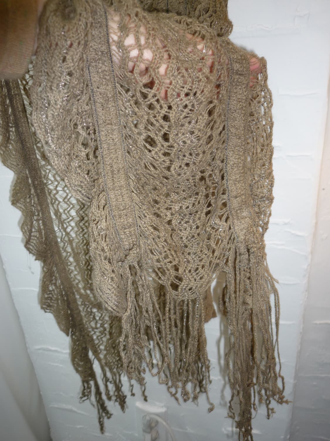 brown leaves muffler 상품이미지5