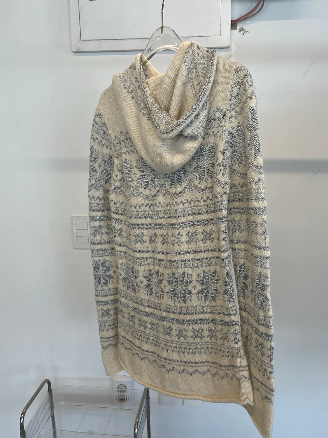 Hysteric Glamour Nordic Knit Hoodie 상품이미지3
