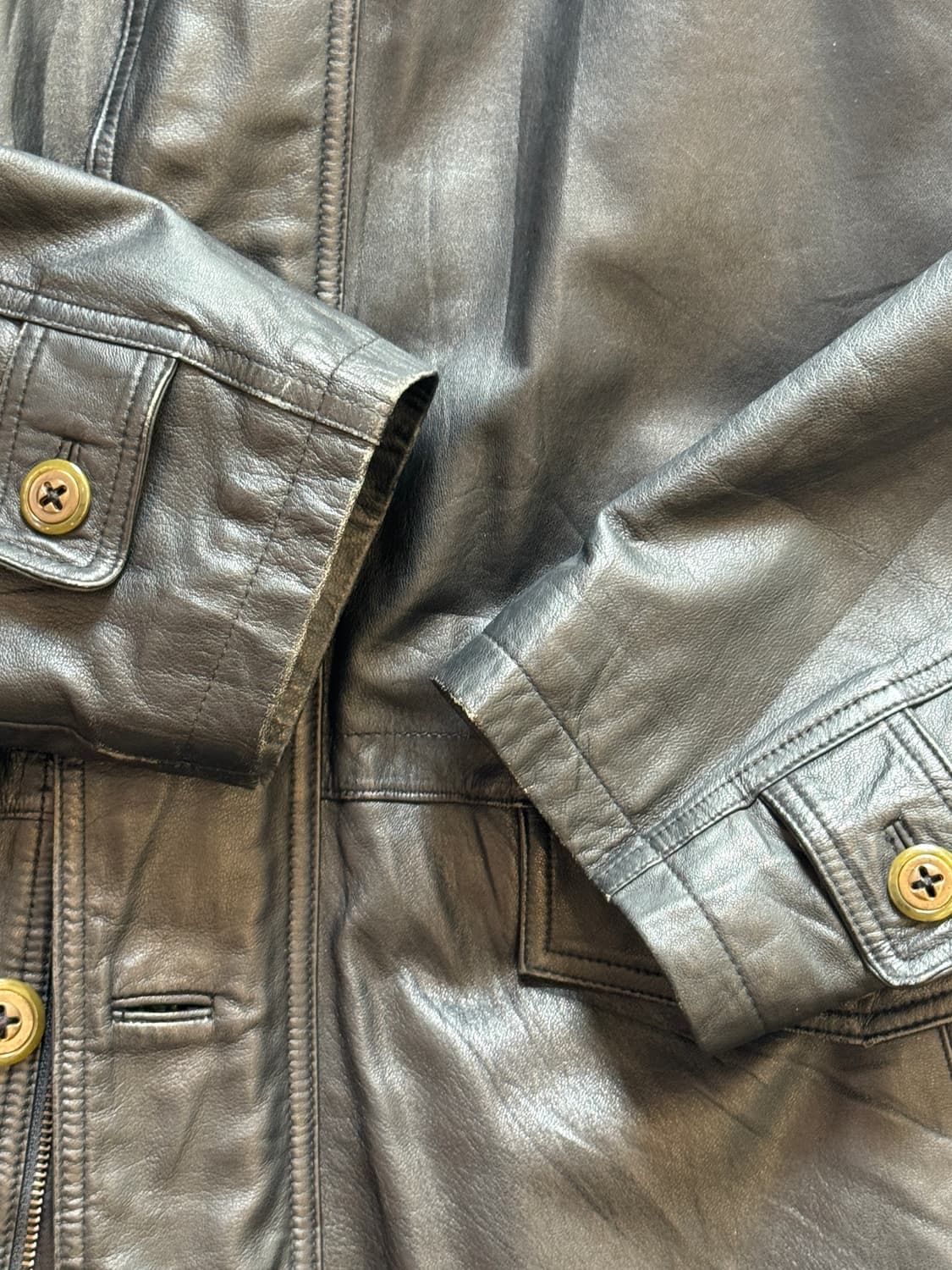 빈티지 램스킨 카코트(O64) 상품이미지9