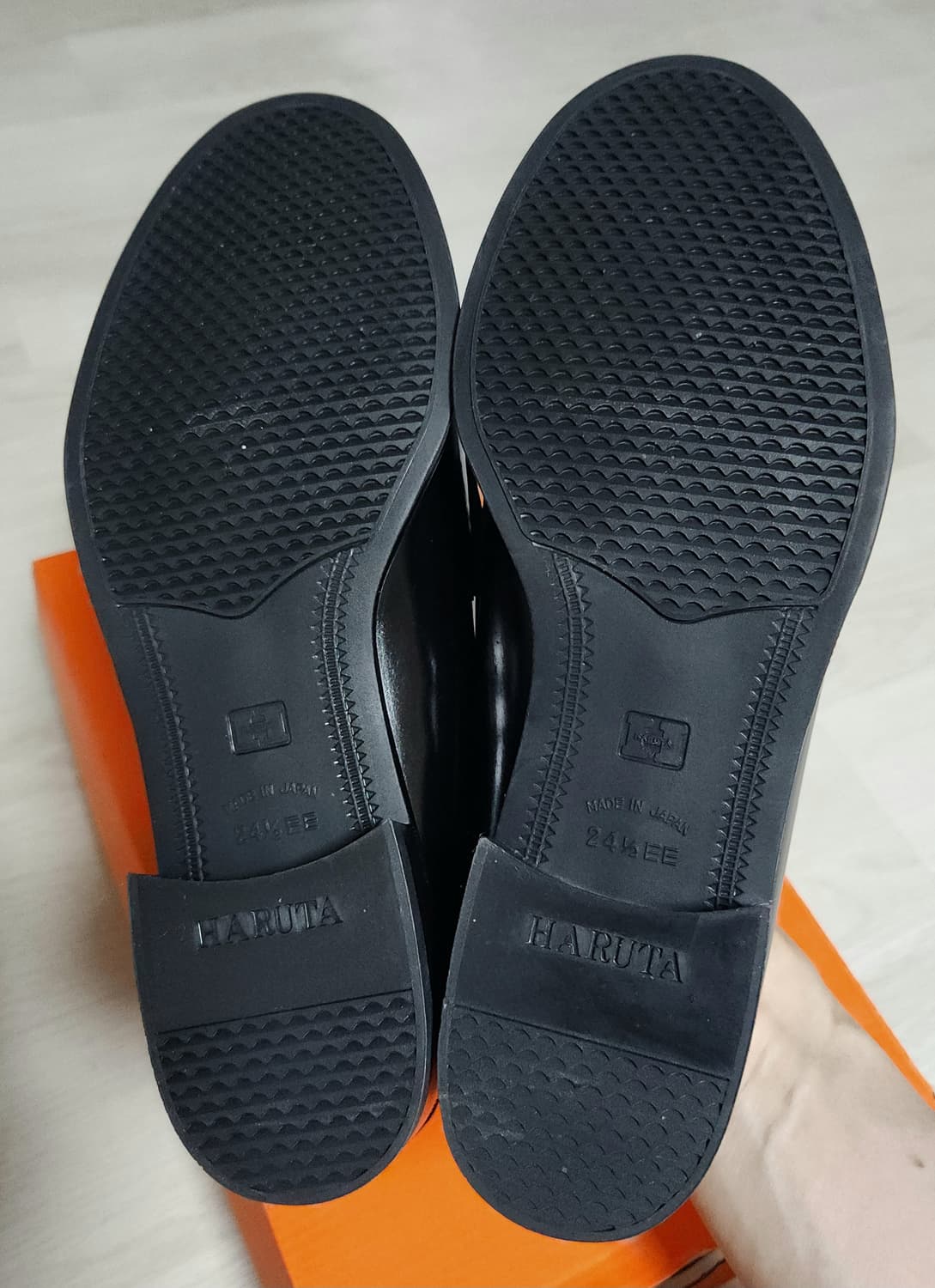 하루타 4514 페니 로퍼 우먼스 블랙 상품이미지8