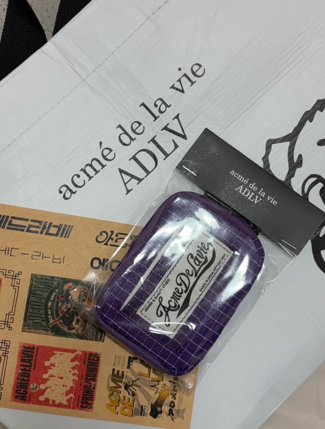 반택시무배 급처 )남•녀 공용가능( 키링 지갑 아크메드라비 정품 새상품 상품이미지3