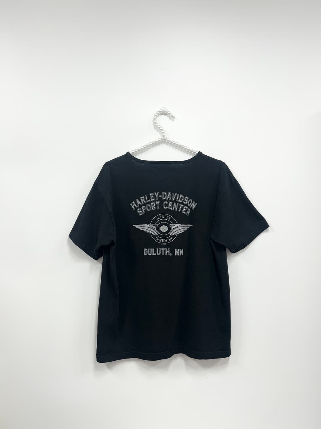 [HARLEY DAVIDSON] 90s 할리데이비슨 기하학 패턴 반팔 상품이미지4