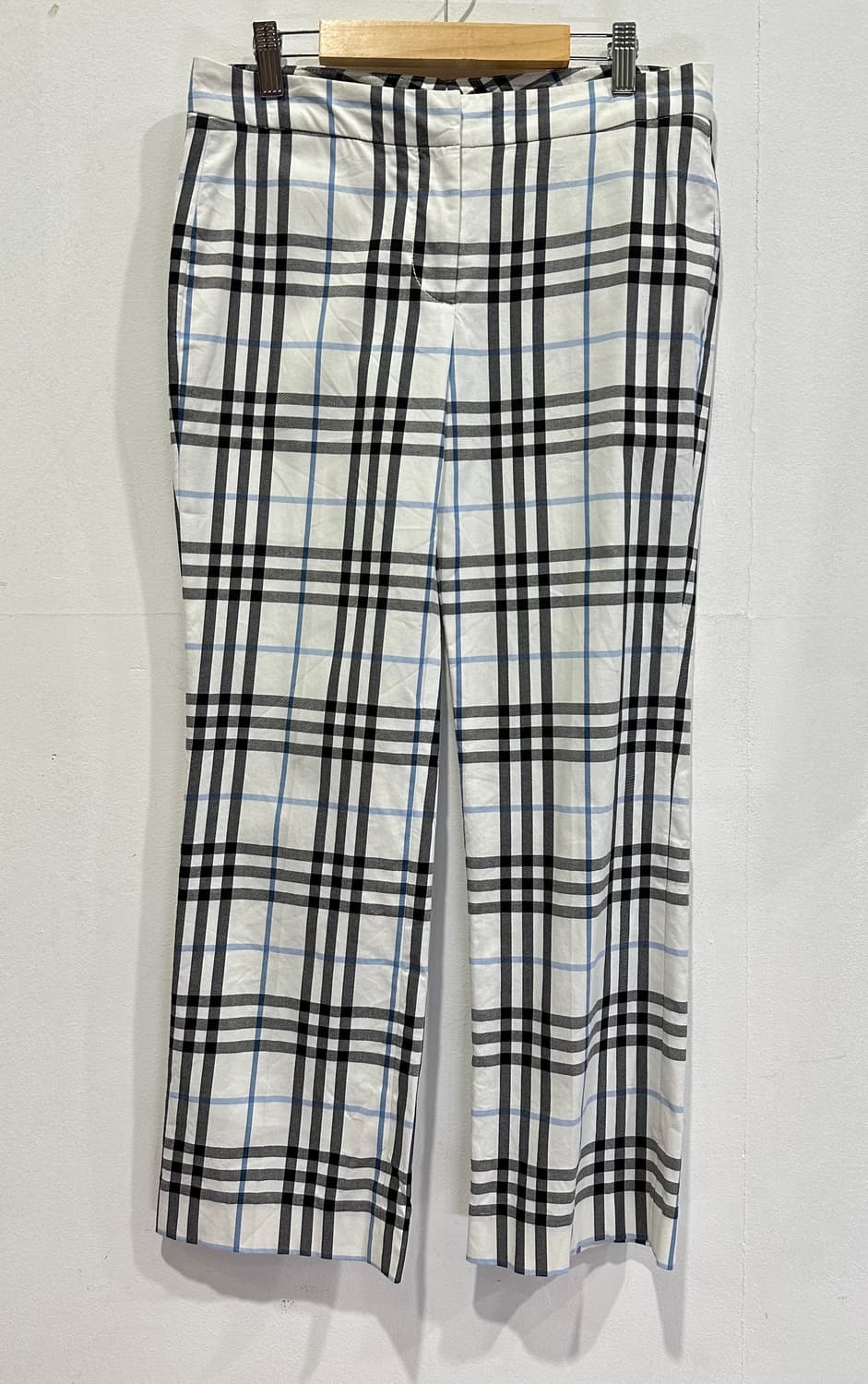 버버리 런던 체크무늬 바지 S 정품 상품이미지1