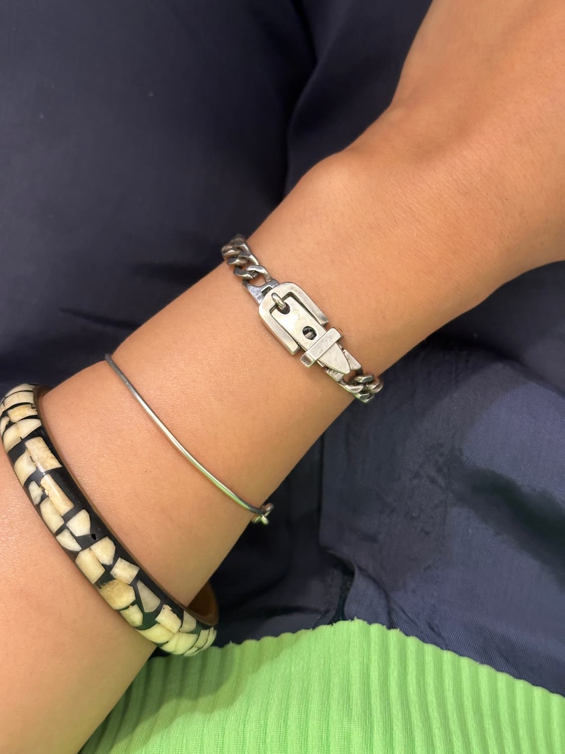 Mexico vintage 925silver bracelet 상품이미지8