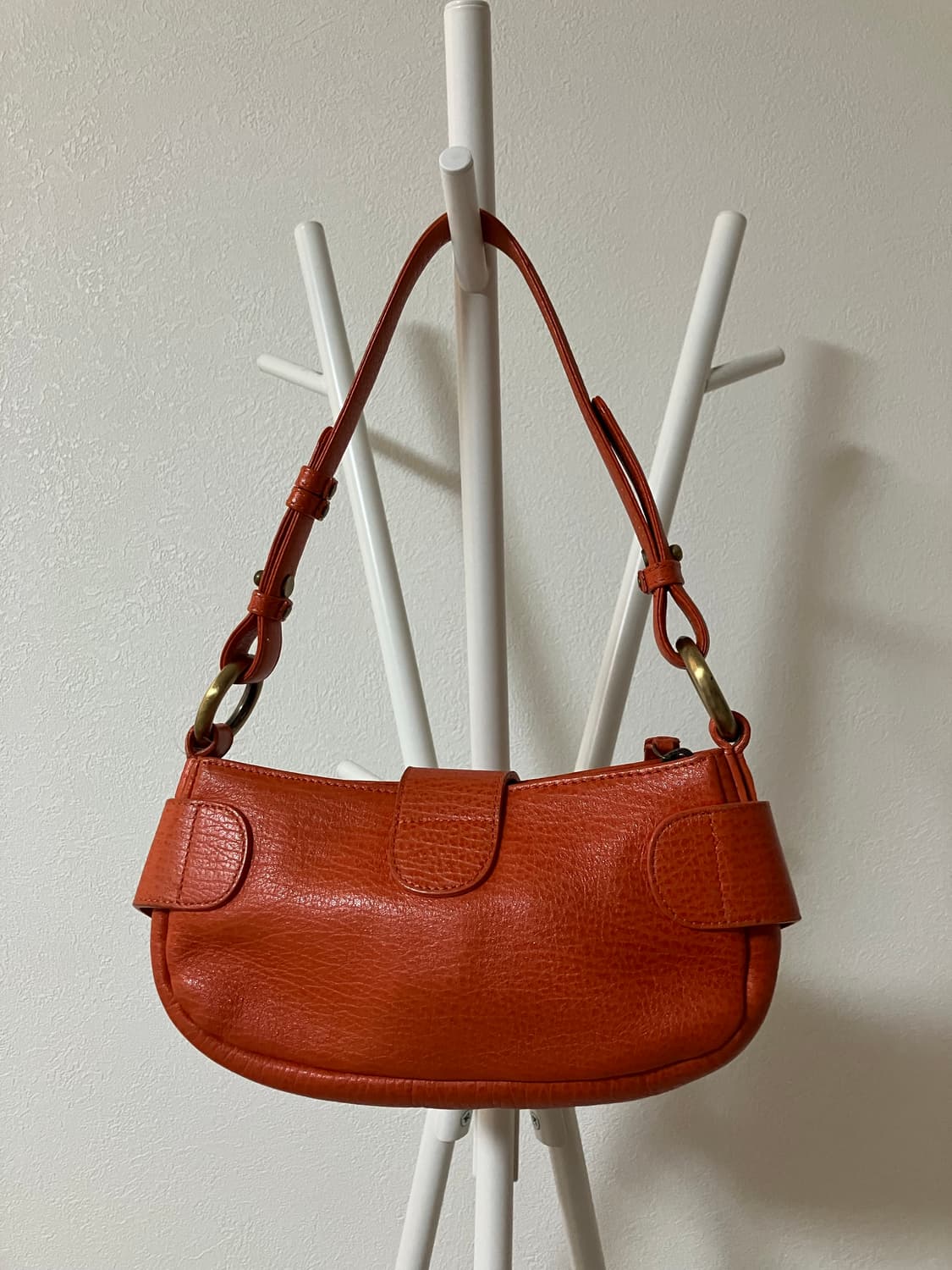 MCM 엠씨엠 오렌지 숄더백 호보백 y2k가방 상품이미지2