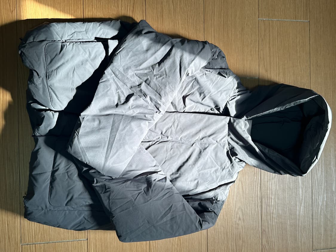 어나더오피스 21AW 2nd 구스다운 스틸 그레이 2사이즈(100) 상품이미지1