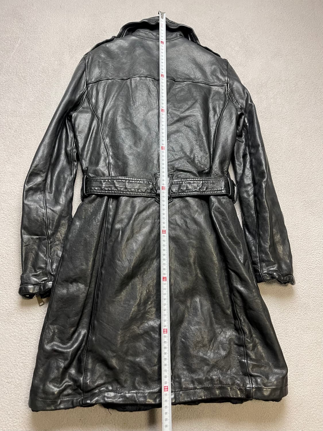 [40] GIORGIO BRATO 조르지오 브라토 레더 코트 상품이미지6