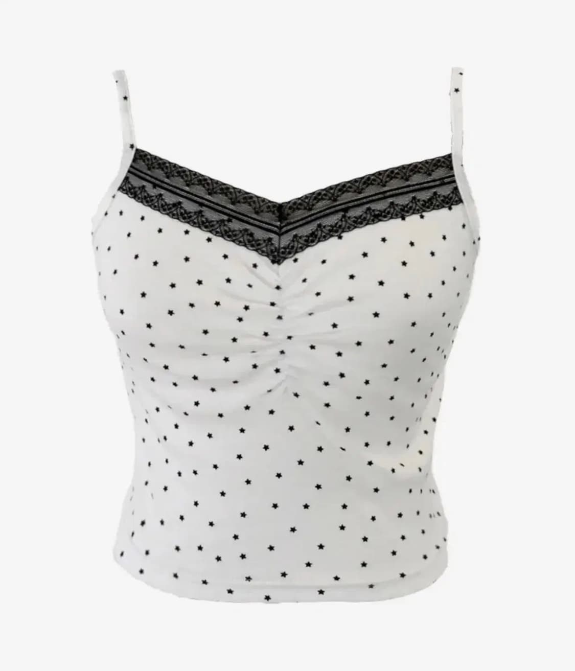 플리즈노팔로우 스타 셔링 나시 star shirring sleeveles 상품이미지1