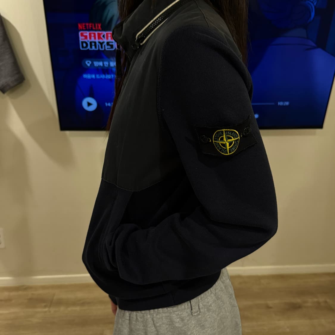 스톤아일랜드 니트 집업 S 상품이미지5