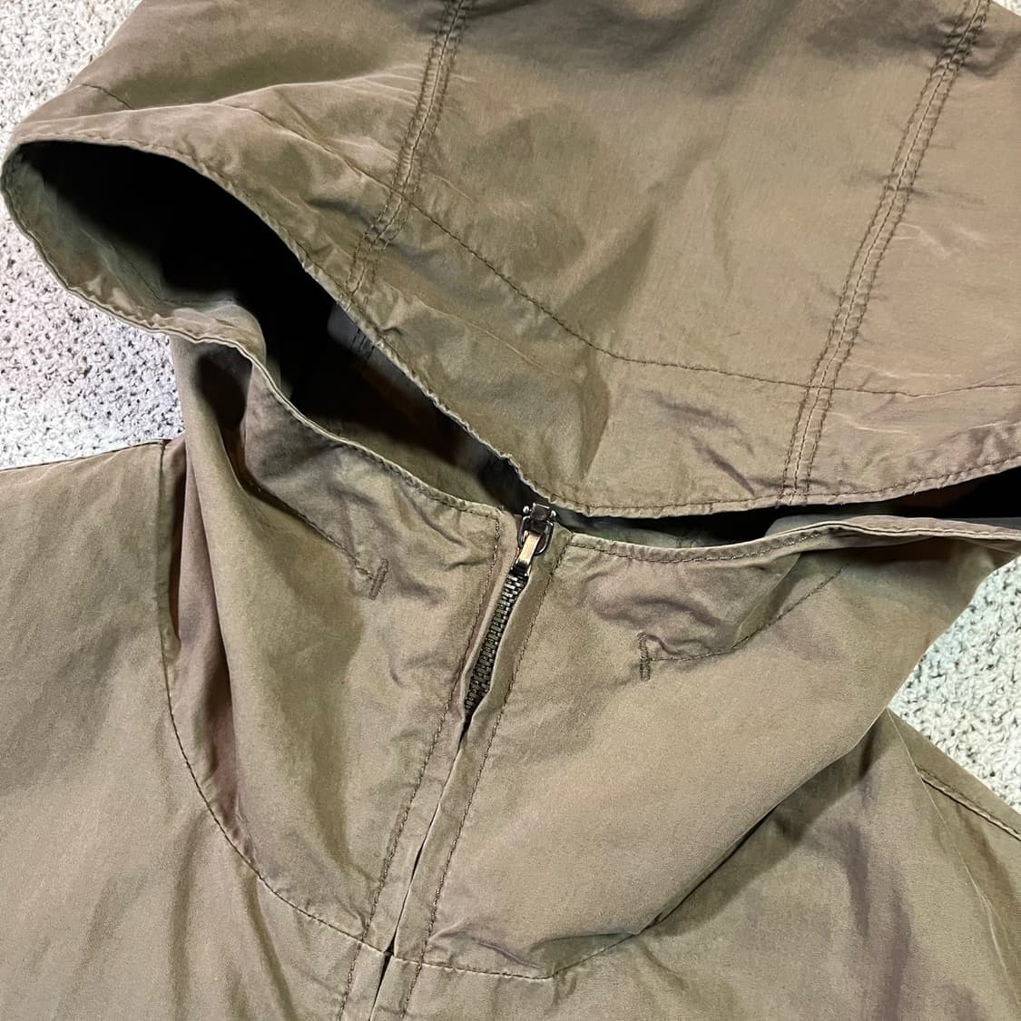 캘빈 클라인 하이넥 후드 블루종 상품이미지3