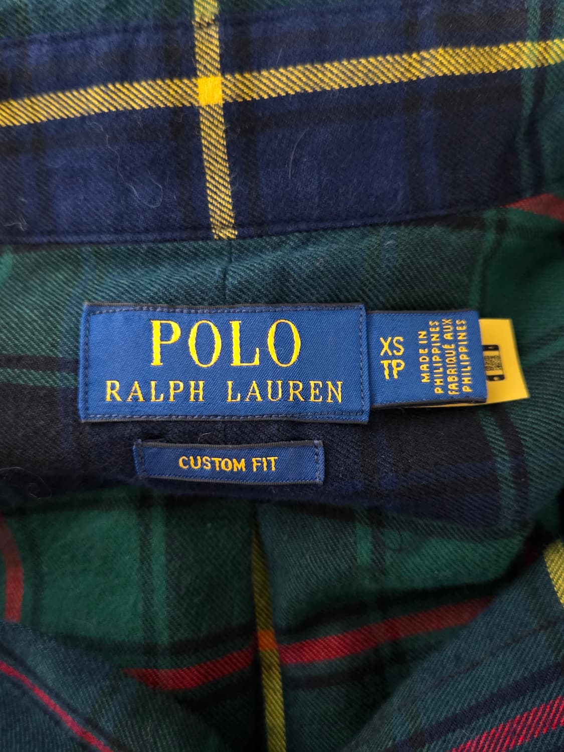 [폴로 랄프로렌] 타탄 체크 셔츠 판매합니다. 상품이미지3