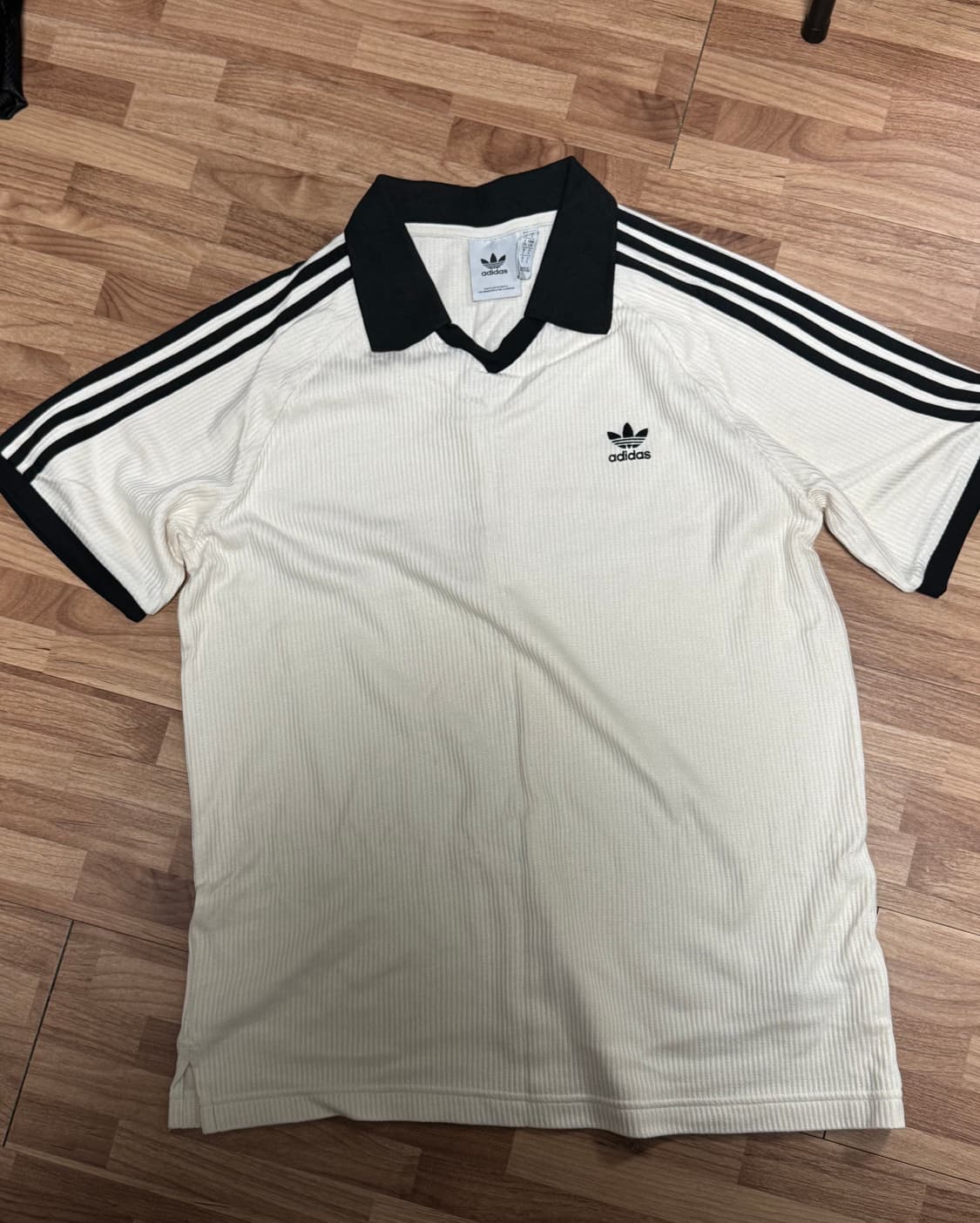 아디다스 아디컬러 클래식 와플 폴로 셔츠 L 상품이미지1