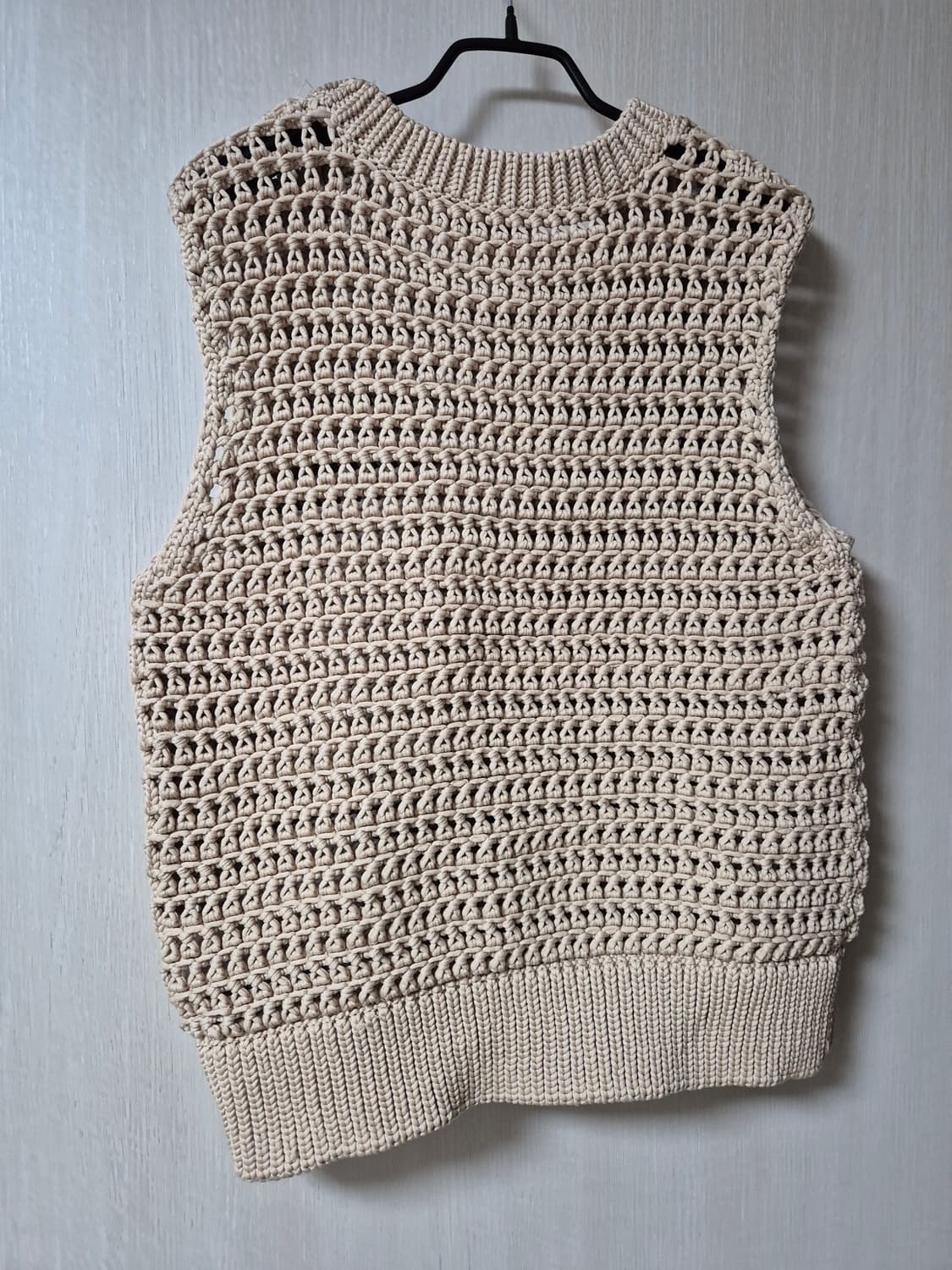 COS 코스 크로셰  청키 니트 베스트 상품이미지3