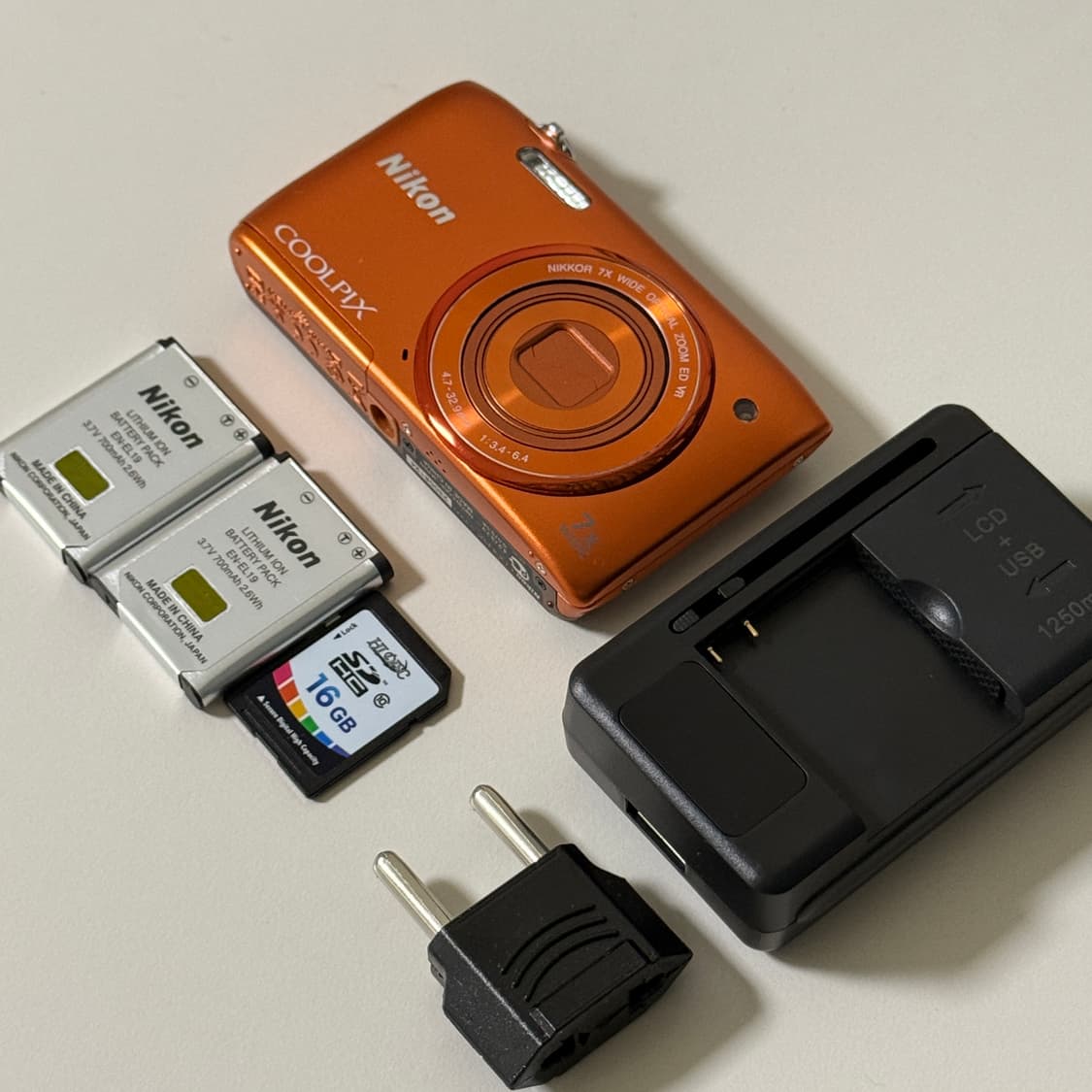 귤픽스🍊레어) 니콘 쿨픽스 S3500 빈티지 디카 디지털카메라 상품이미지1