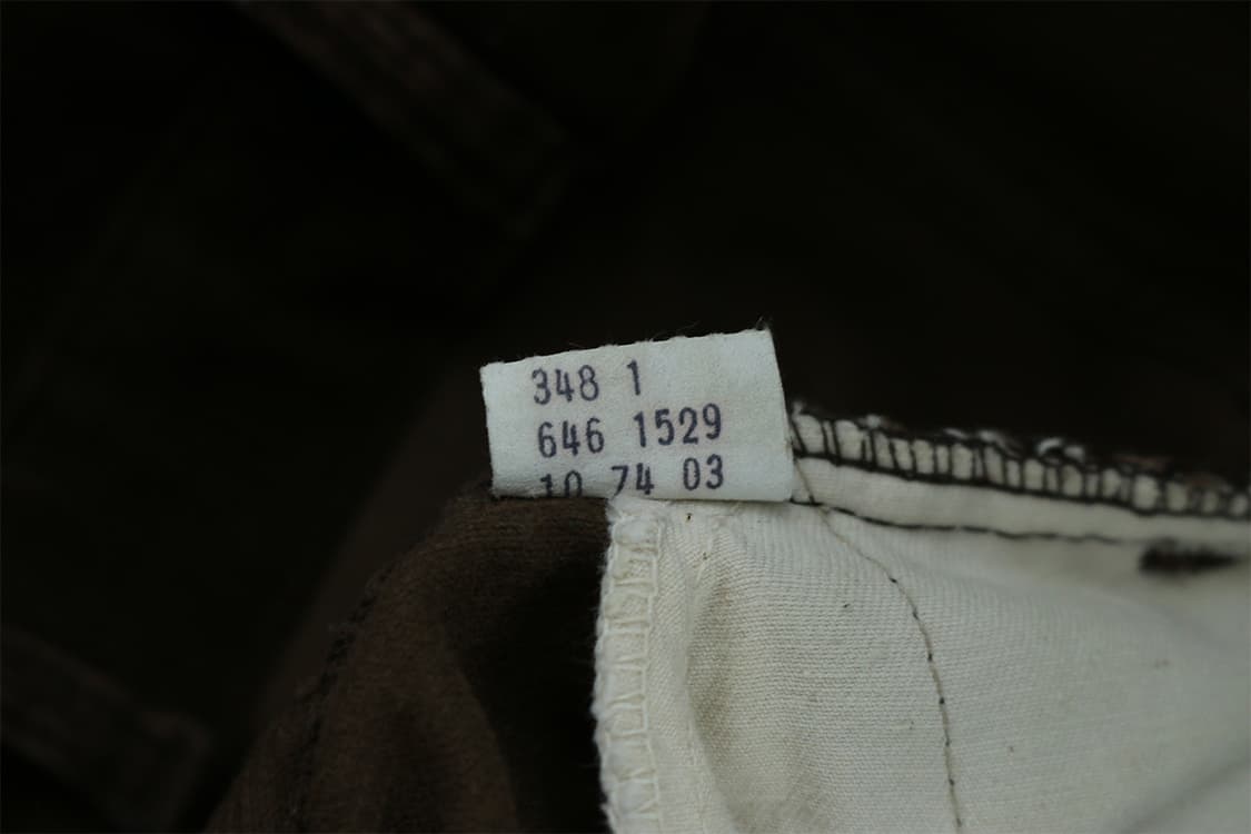 70s 리바이스 646 벨바텀 팬츠 상품이미지8