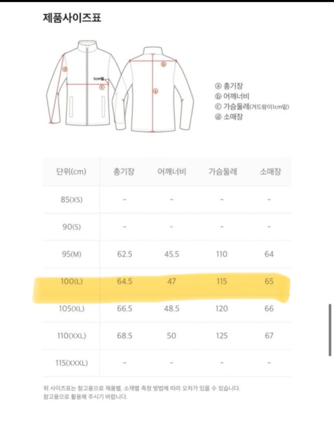 내셔널지오그래픽 니트패딩 상품이미지2