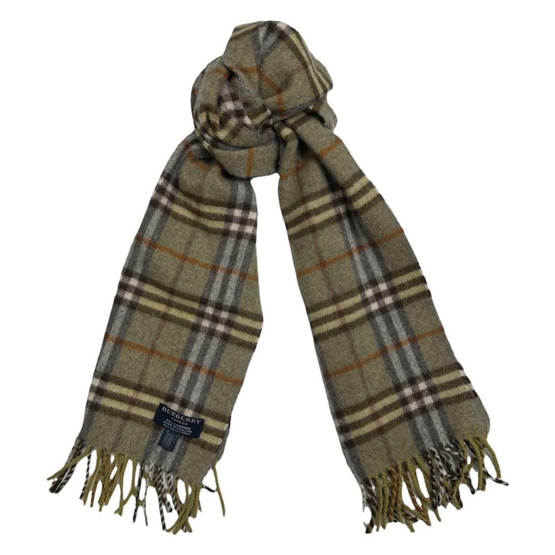버버리 캐시미어 100% 체크 머플러 상품이미지1