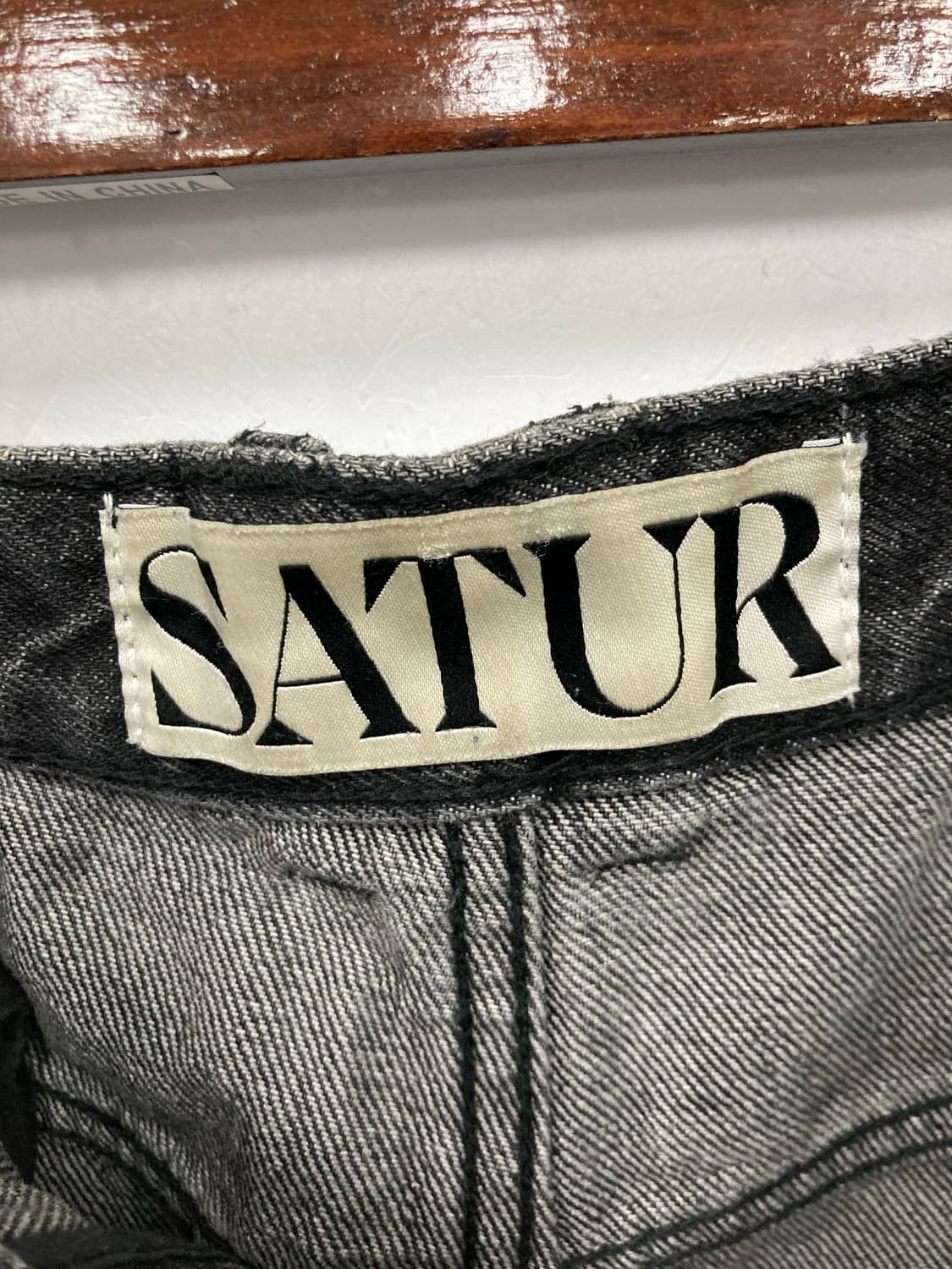 Satur 흑청워싱 데님 상품이미지3