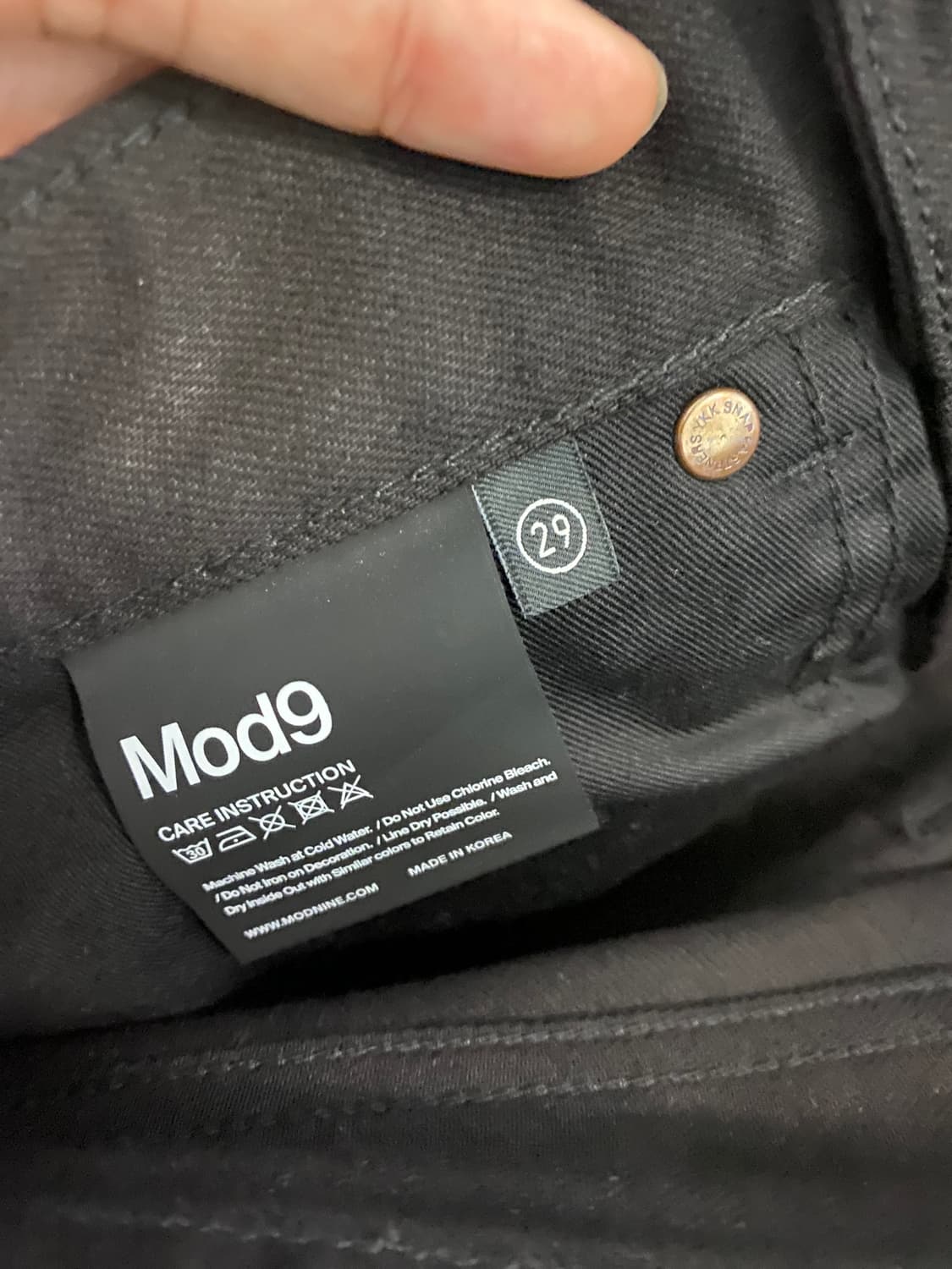 모드나인 mod7 black in black 상품이미지3