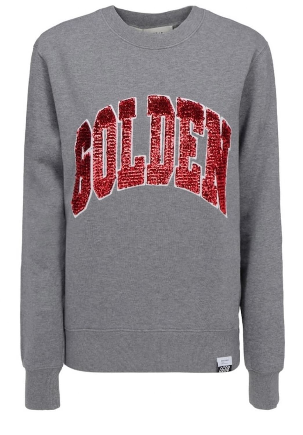 (남녀공용 XS) 골든구스 스팽글 맨투맨 스웻셔츠 그레이 상품이미지4