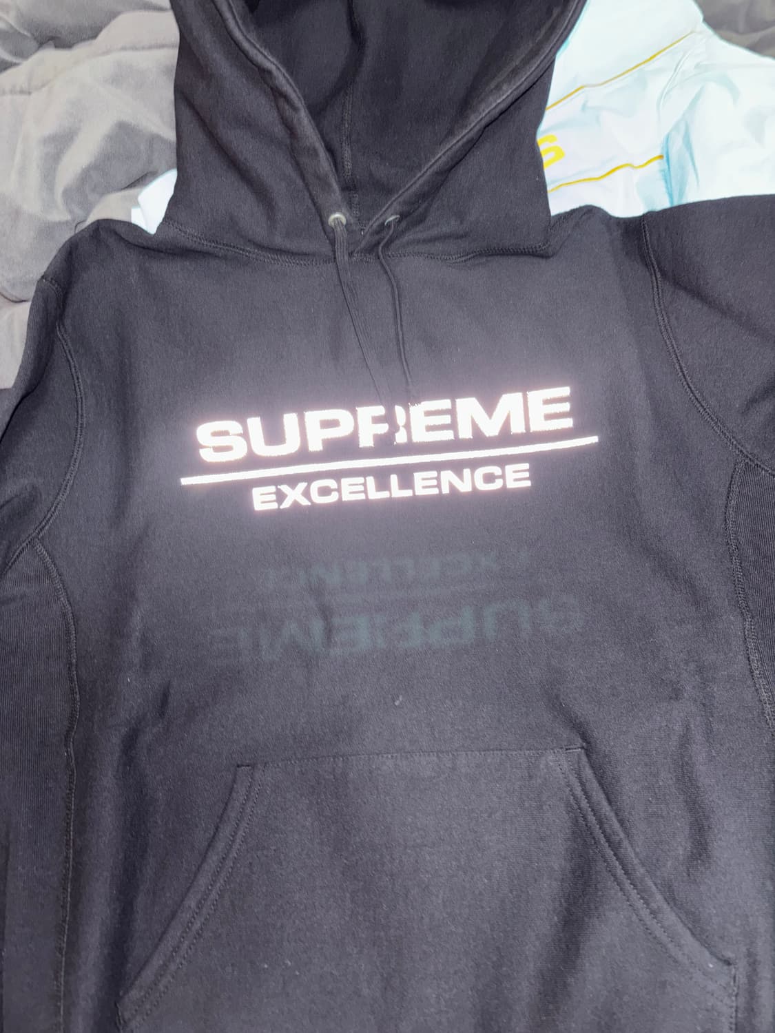 (L/100) 슈프림 엑셀런스 리플렉티브 후드티 SUPREME 상품이미지1