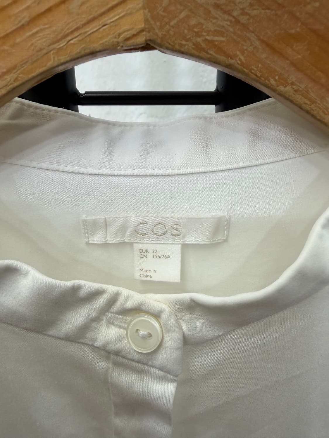 정품) COS 코스 여성 화이트 셔츠 블라우스 32 상품이미지7