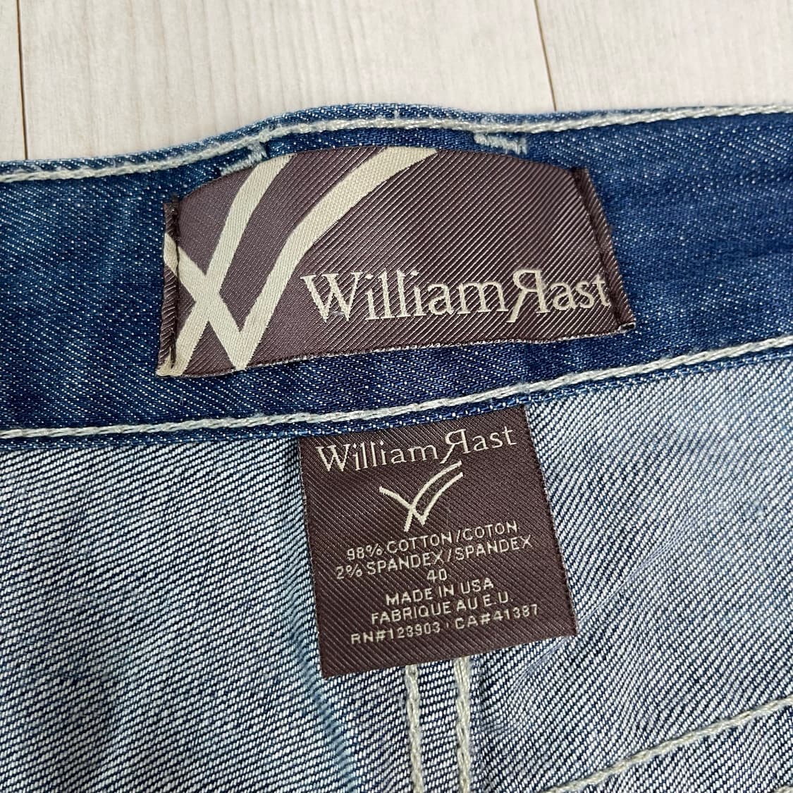 윌리엄라스트 데님 40인치 (Made in USA) 상품이미지7