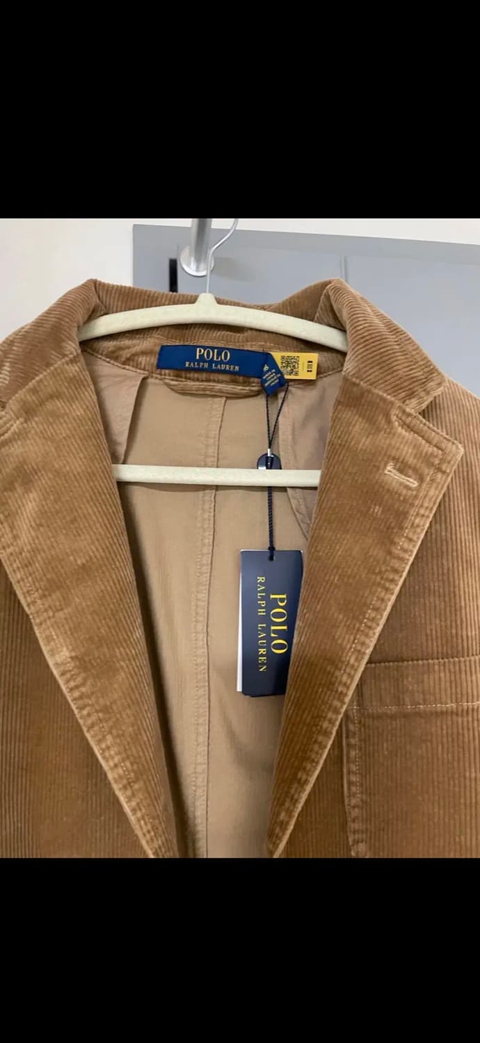 폴로 랄프로렌 코듀로이 수트 재킷 40R 새제품 상품이미지2