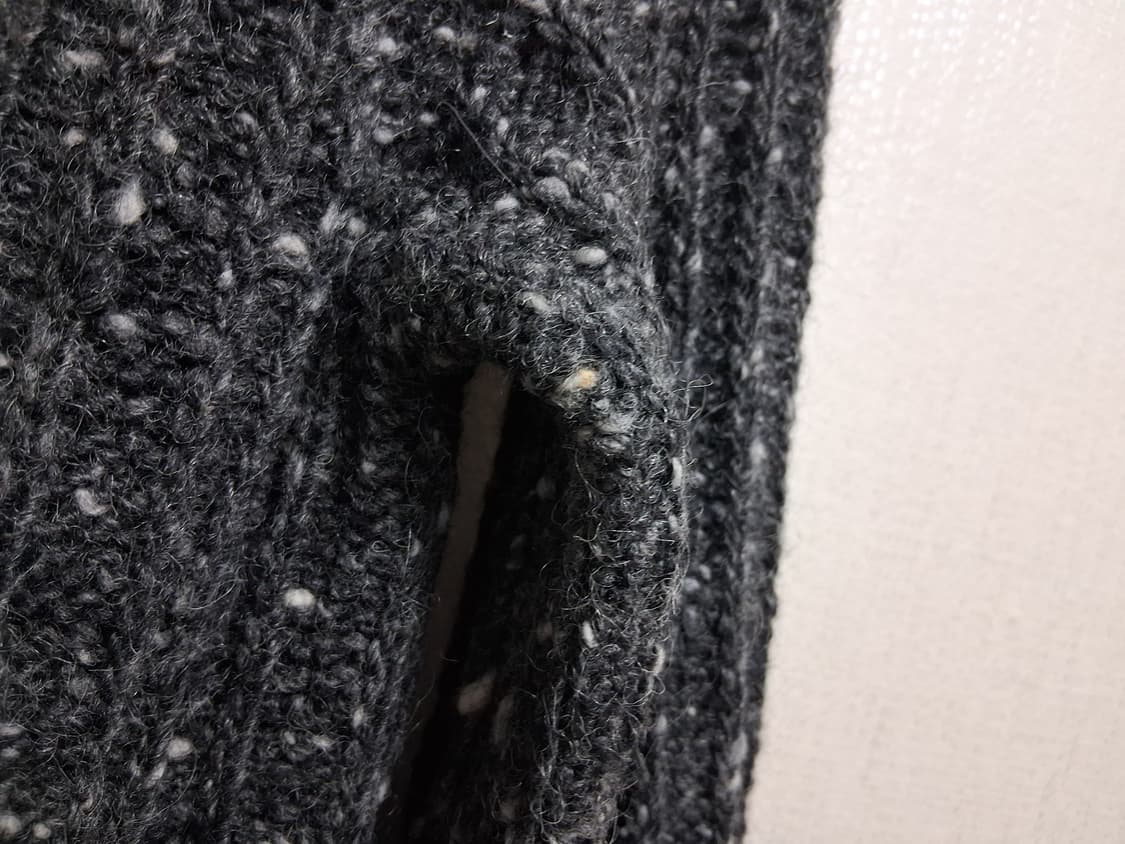 요지야마모토 리미 스웨트 굵은 순모 보카시 울 스웨트 55  상품이미지6