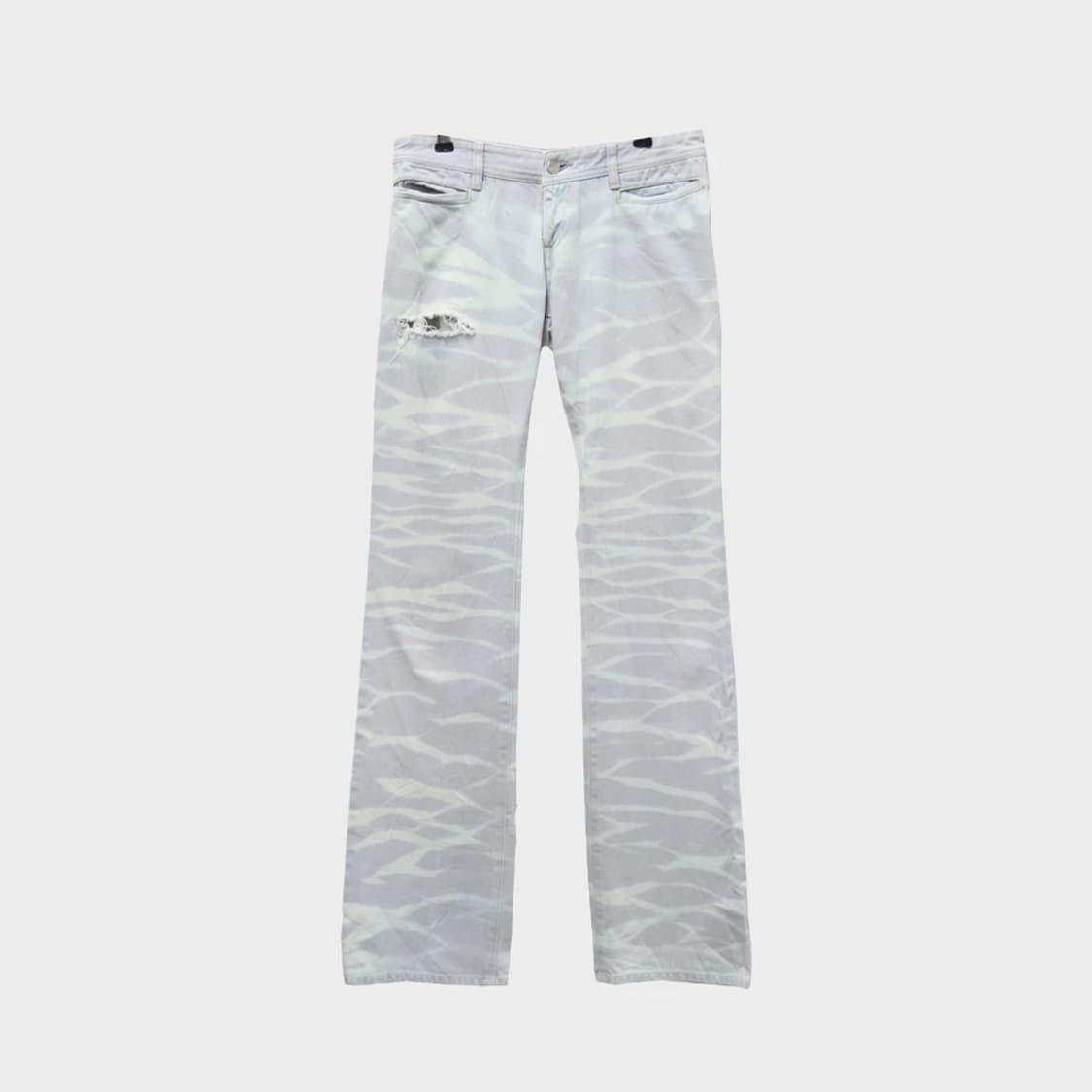 MARGINAL GLAMOR 지브라 패턴 데님팬츠 61144 상품이미지1