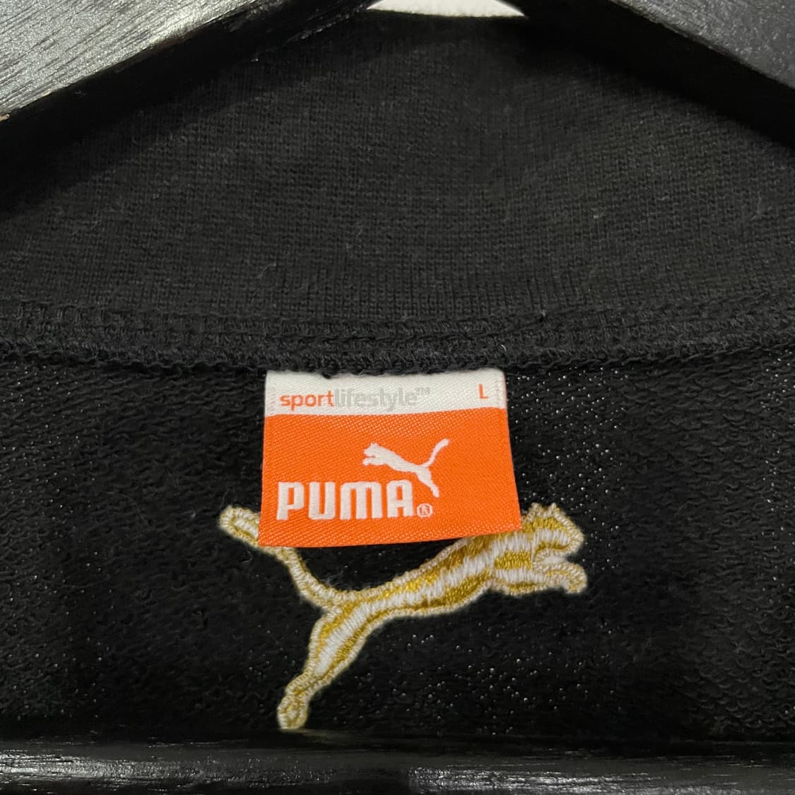 푸마 골드 빅로고 트랙탑 상품이미지6