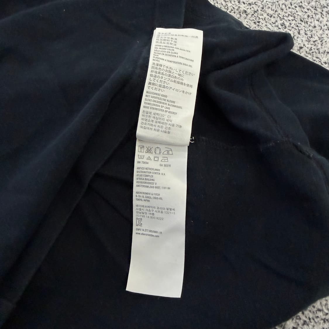 M 아베크롬비 롱슬립 긴팔티 0126H1 상품이미지7