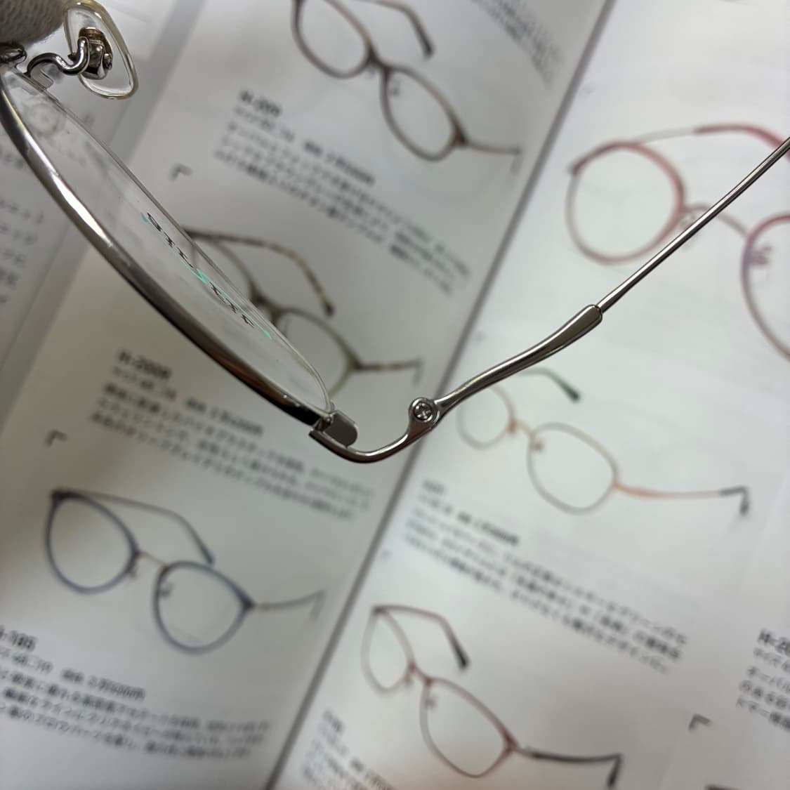 AIR FIT 에어핏 반무테 티타늄 일본 안경 상품이미지4