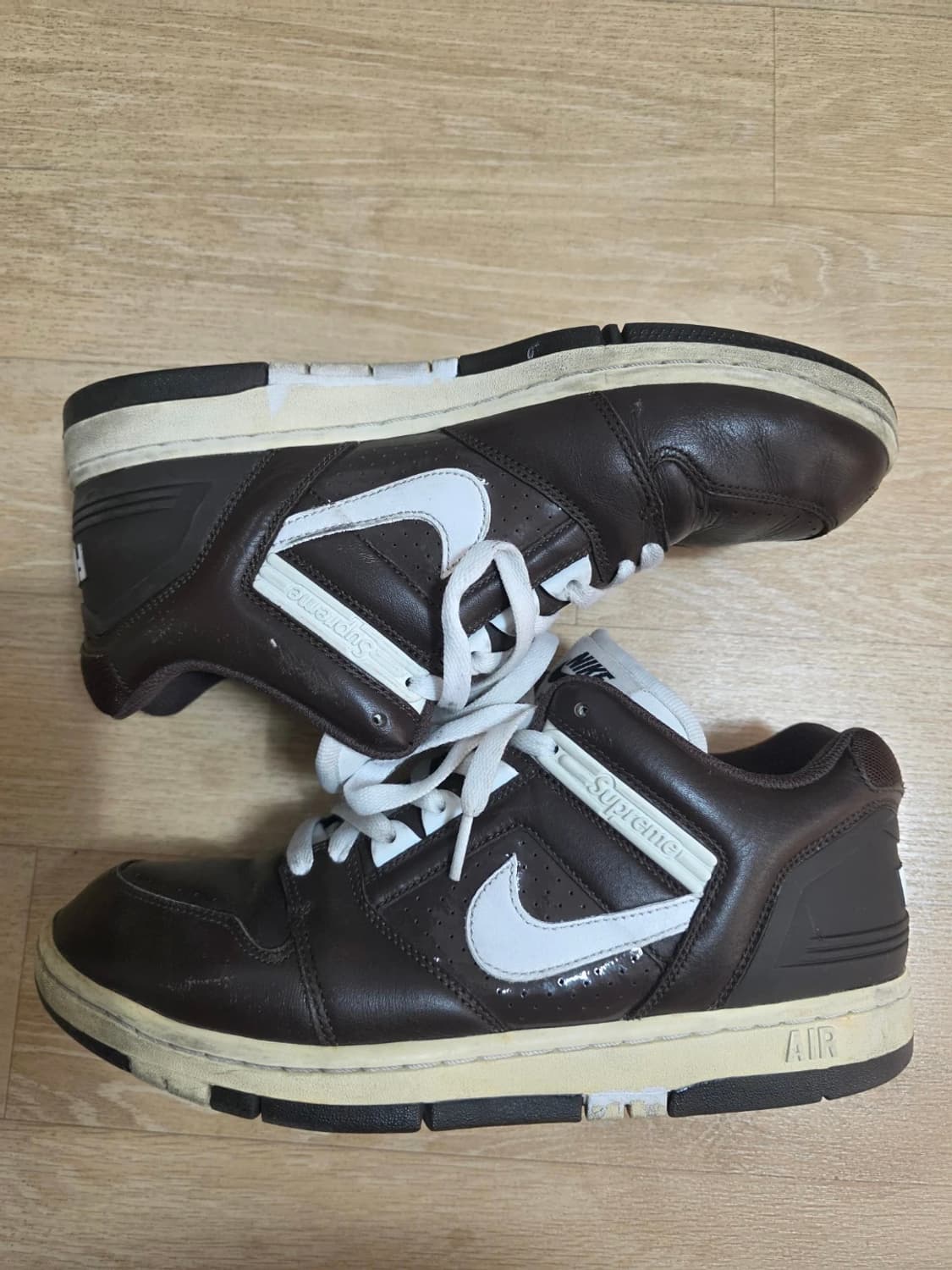 [265] 나이키 SB 에어 포스 2 로우 x 슈프림 바로크 브라운 상품이미지7