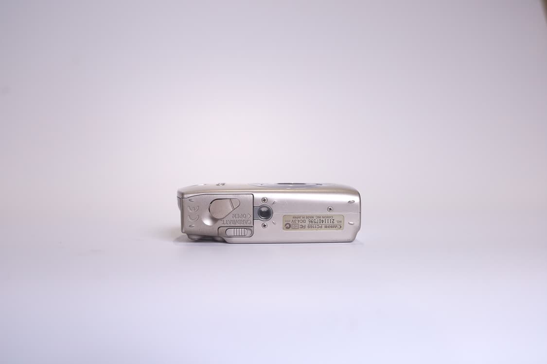 캐논 익시 디지털 700(익서스 750 모델) 샴페인 골드 (액정 열화) 상품이미지6