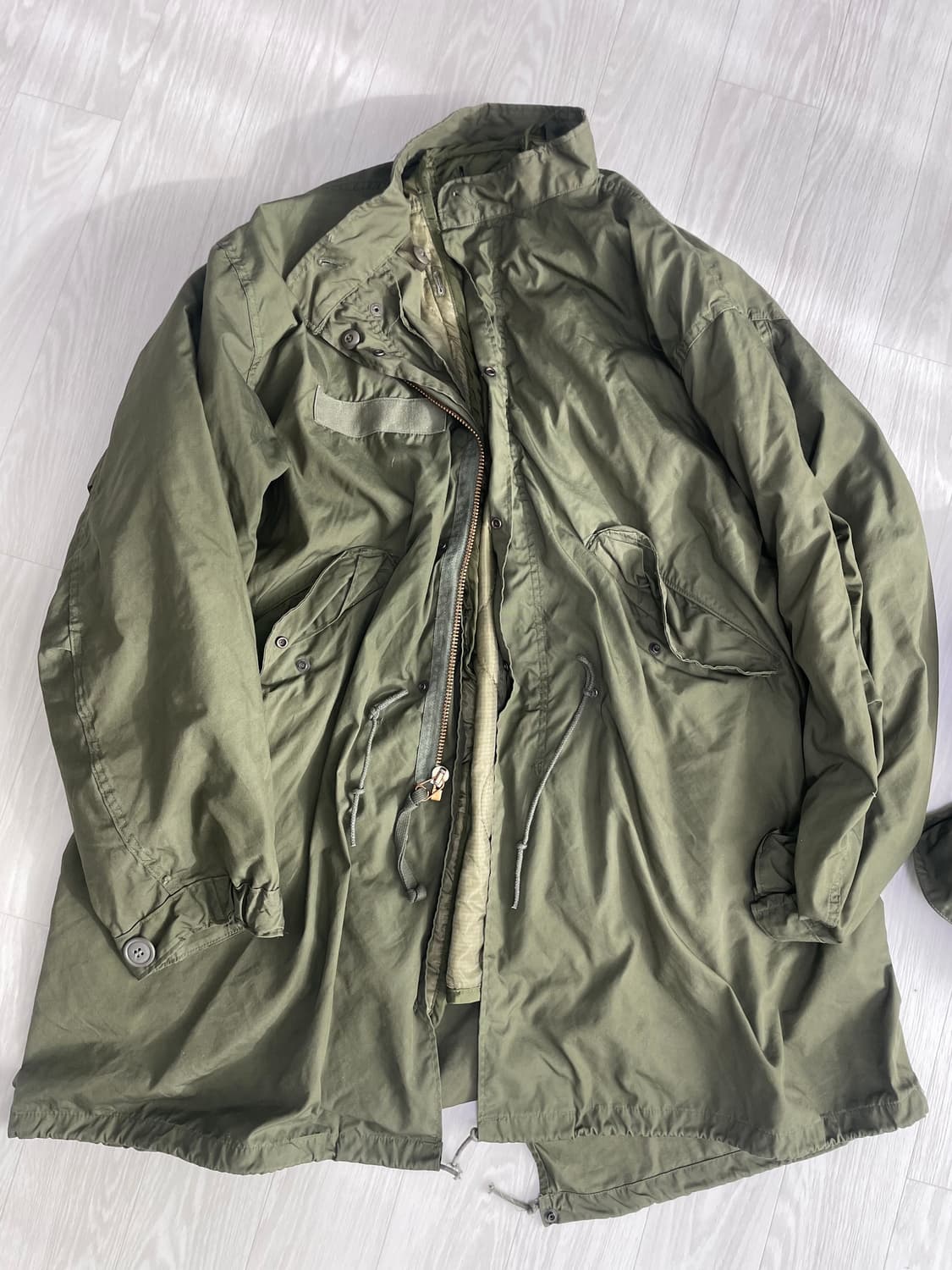 m65 피쉬테일 오리지널 라지 풀세트 데드스탁급 상품이미지1