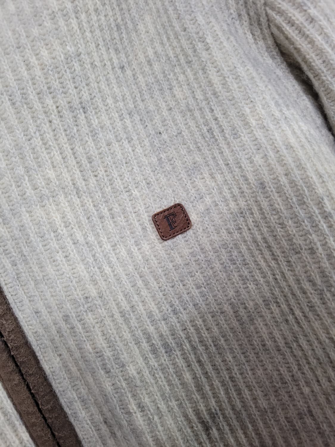 프랑코페라로 방풍 울 니트 집업 상품이미지5