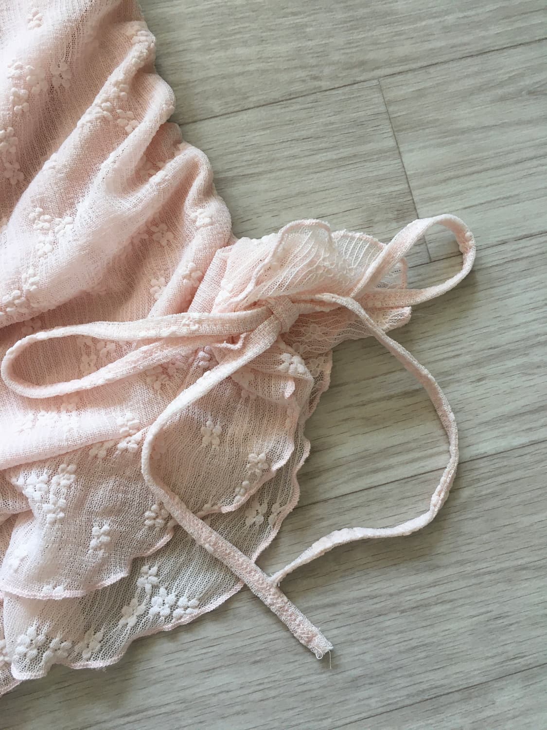 핀터깔 베이피핑크 레이스 원피스 상품이미지4